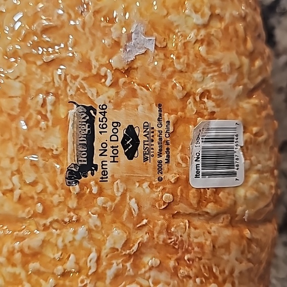 Cute Hot Doggie Dachshund Ceramic Bank - Picture 6 of 7